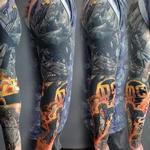 Tattoos - Batman Sleeve Tattoo - 143653