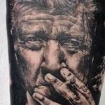 Tattoos - David Lynch Portrait Tattoo - 133234
