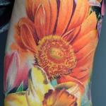 Tattoos - Healed Close Up Floral Sleeve  - 142941