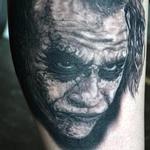 Tattoos - Healed Joker Portrait - 126145