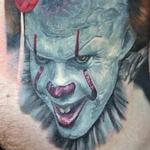Tattoos - Pennywise IT Stomach Portrait  - 131701