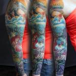 Tattoos - The Little Mermaid Sleeve Tattoo - 142936