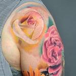 Tattoos - Nature Floral Sleeve In Progress - 142942