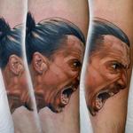 Tattoos - Zlatan Ibrahimovic Portrait Tattoo - 129109