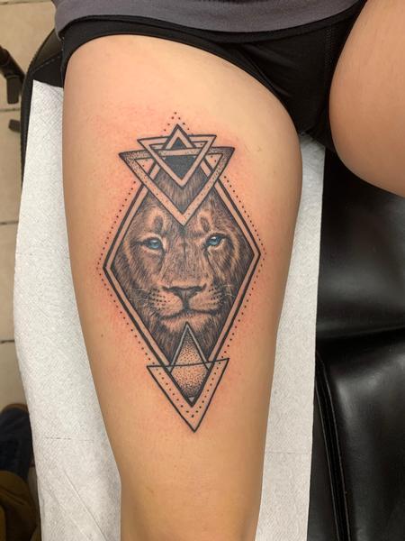 tattoos/ - lion  - 142389