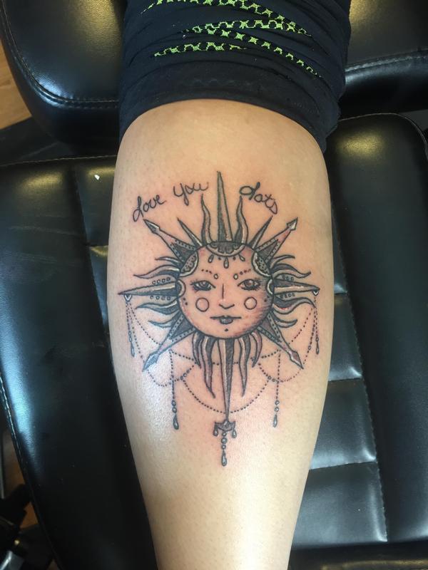 Art Immortal Tattoo : Tattoos : Jaisy Ayers : Sun