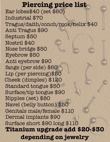 Prices