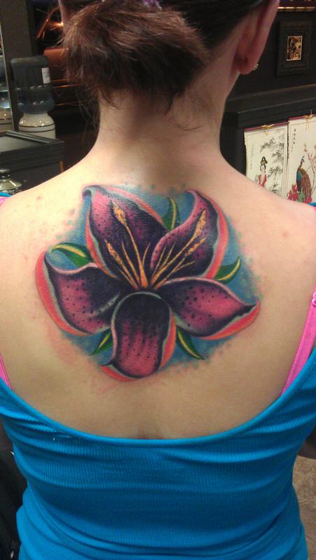 flower cover up tattoos before and after