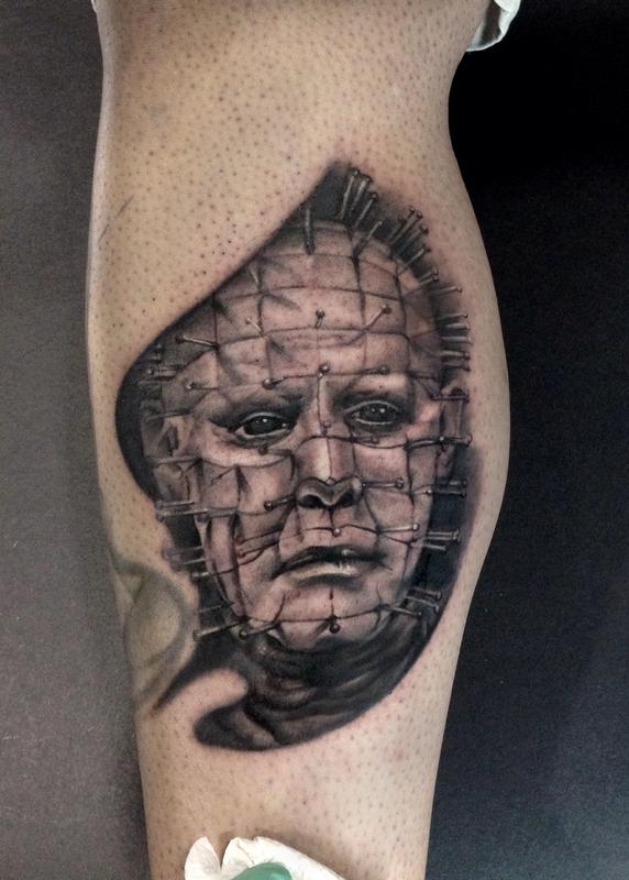 Hellraiser Pinhead Tattoo