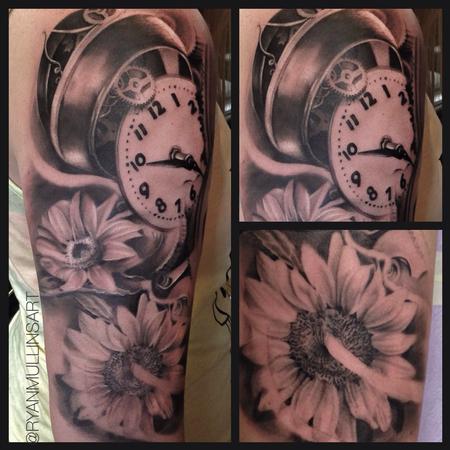 InkHut Tattoo  Sunflower clock for Lauren Stewart by Abi  Facebook