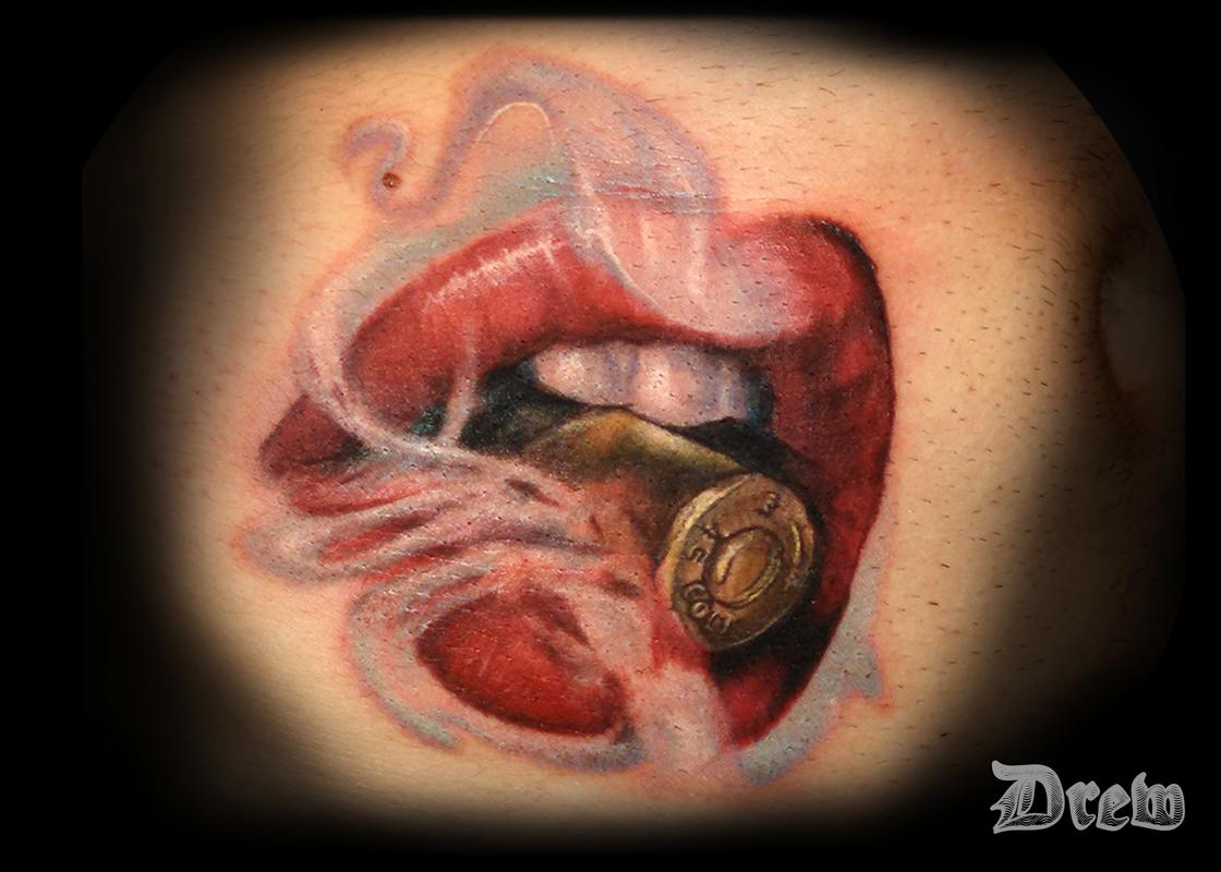 20 Luscious Lips Tattoos  Tattoodo