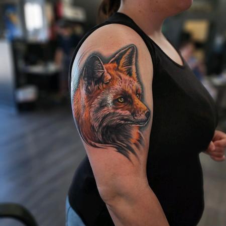 Fox Tattoo Design Thumbnail