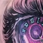 Tattoos - Eye and Clock - 131907