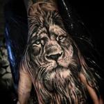 Tattoos - Little Lion Hand - 144639