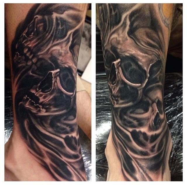 Custom Skulls by Max Egy: TattooNOW