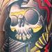 Tattoos - Skull with Lantern  - 93325