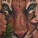 Tattoos - Tiger & Floral Half Sleeve (In Progress) - 94056