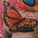 Tattoos - In Progress Butterfly/Skull/Floral Half Sleeve - 95525