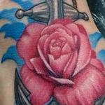 Tattoos - Rose and Anchor - 99592