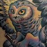 Tattoos - Owl & Mace - 99943