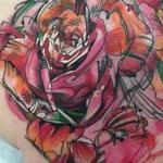 Tattoos - Custom Watercolor Roses  - 101472