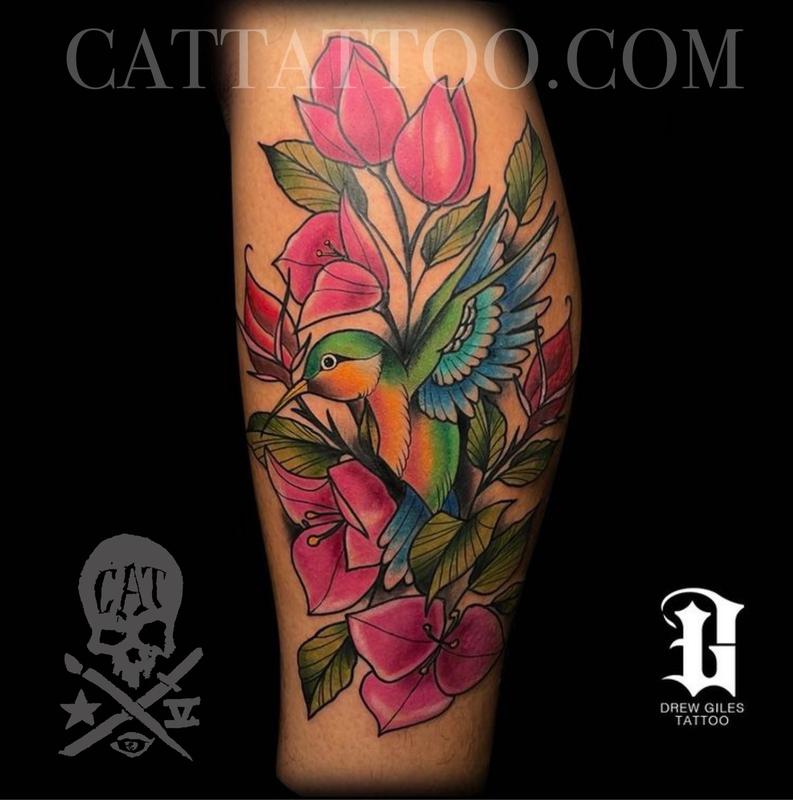 Hummingbird Tattoos Meanings Designs History and Photos  TatRing