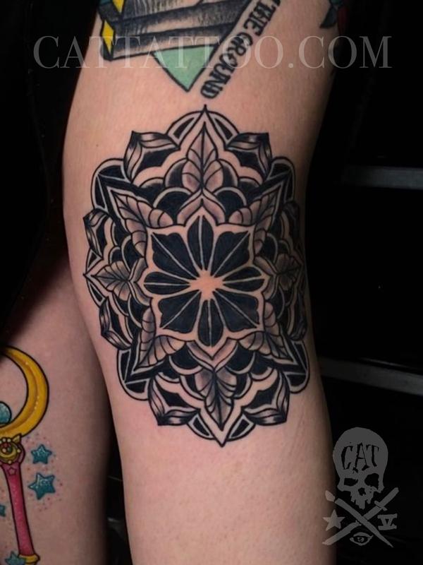 awesome turtle mandala tattoo obi10 2  KickAss Things