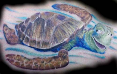 150 Cute Sea Turtle Tattoos Designs with Meanings 2023  TattoosBoyGirl