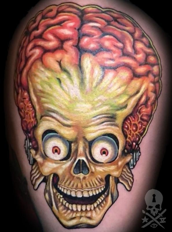 ACK ACK ACK tattoo marsattacks ackackackackackack timburton f   Tattoo TikTok  TikTok