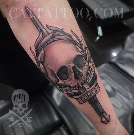 tattoos/ - Skull and Dagger - 143600