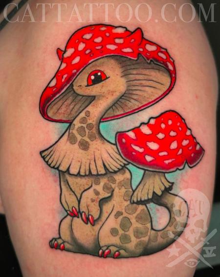 tattoos/ - Fantasy Mushroom - 146466