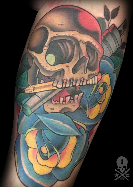tattoos/ - Art Skull/Rose - 137371