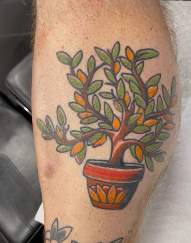 40 Tree Leg Tattoo Design Ideas For Men  Rooted Ink