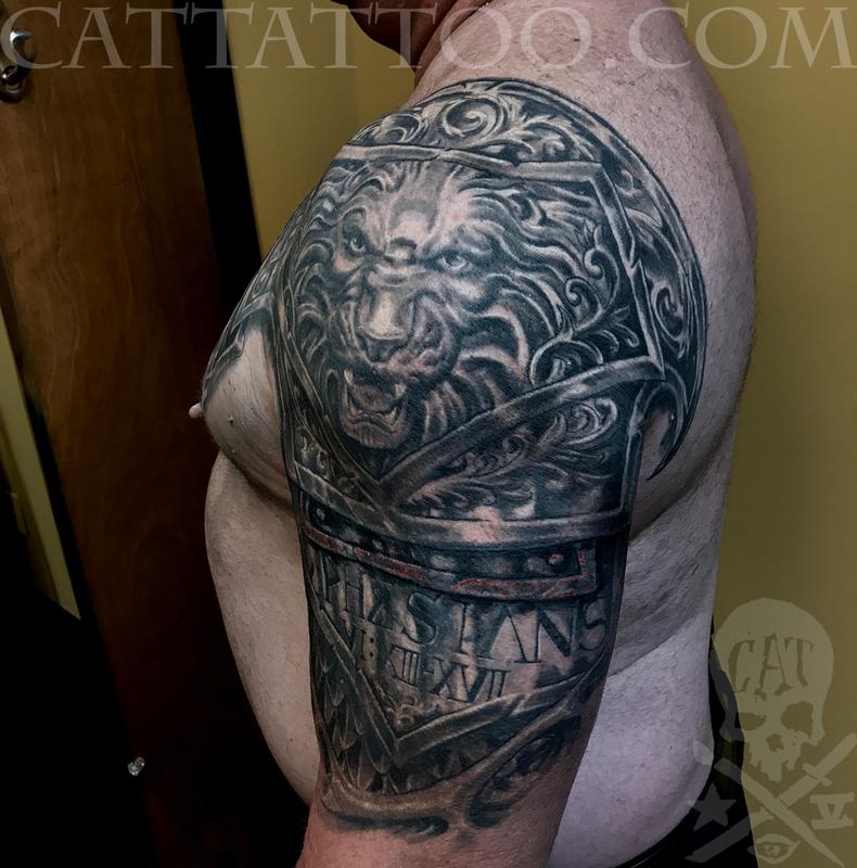 Witcher armor tattoo by Pasha Tarino  Post 25254