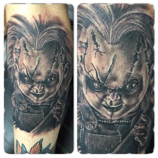 Chucky doll tattoo by Mashkow Tattoo  Post 30847