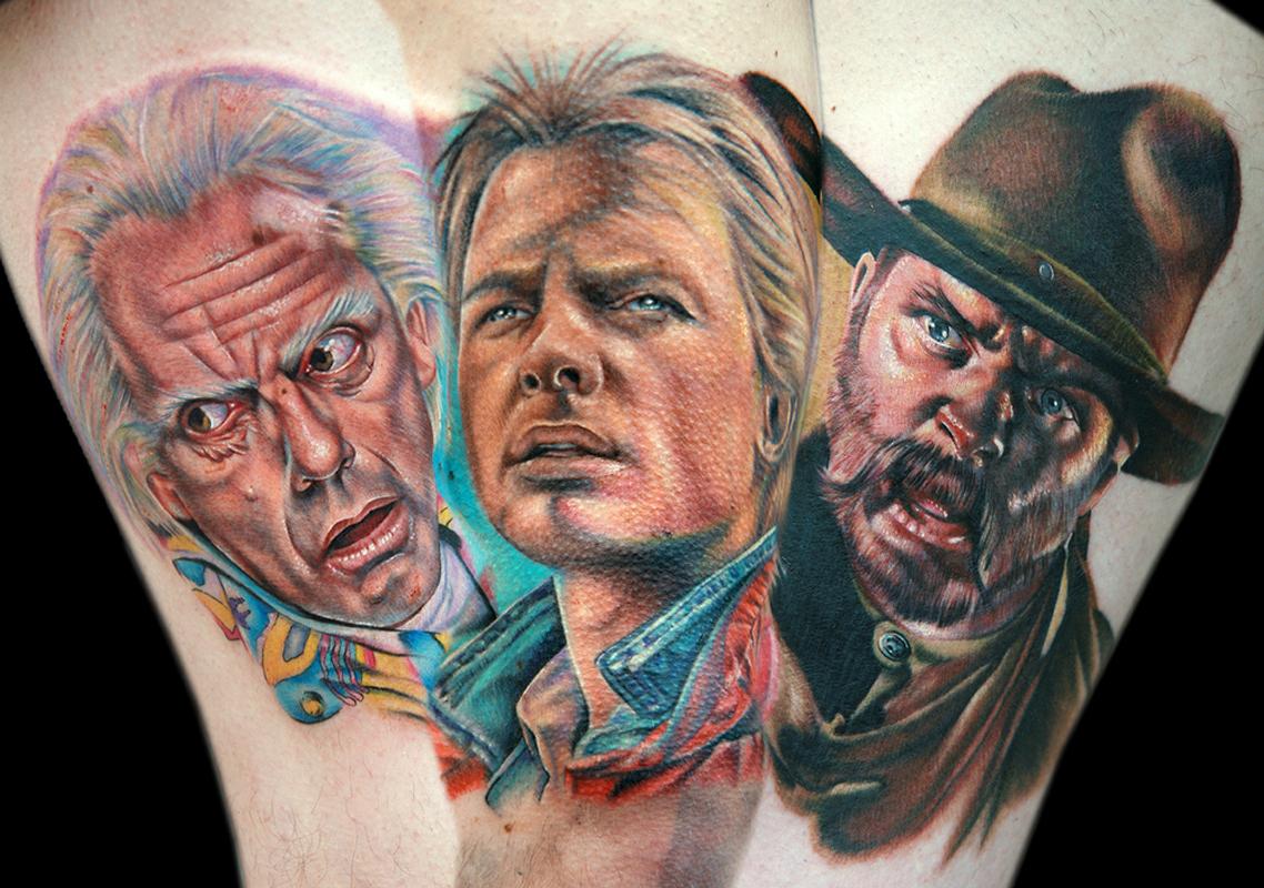One of the better BTTF inspired tattoos youll see from adarkerpathtattoo    backtothefuture bttf tattoo tattoos delorean  Instagram