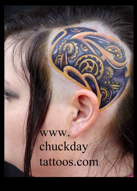 Tattoo uploaded by Roland Street • Hispanic tribal ear line tattoo! The  three lines represent the Aztec, Mayan, and Incan culture. The thickest  line is Myan which is a part of my