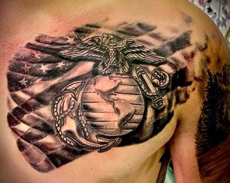 tattoos/ - Marine Corp emblem  - 144367
