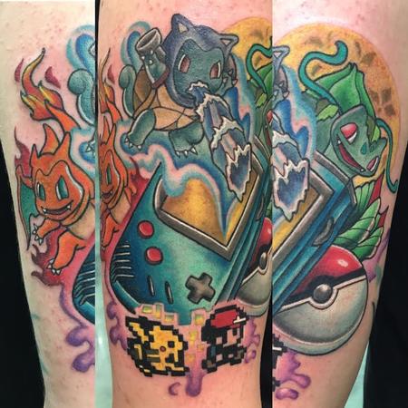 Game Boy tattoo by Dave Paulo | Photo 31272
