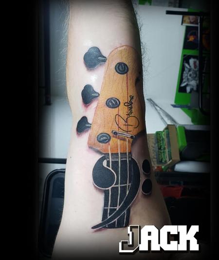 tattoos/ - Base Guitar tattoo  - 143082