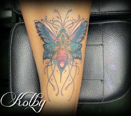 tattoos/ - Butterfly tattoo by Kolby  - 143439