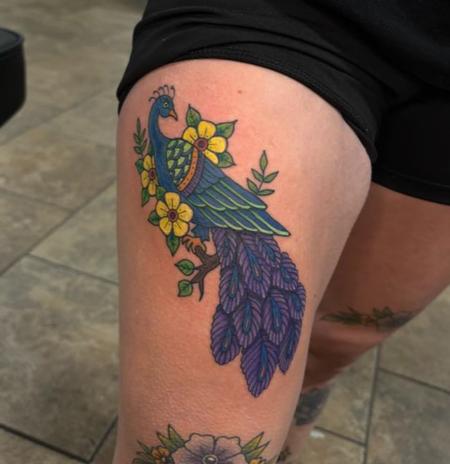 tattoos/ - pretty peacock - 146837