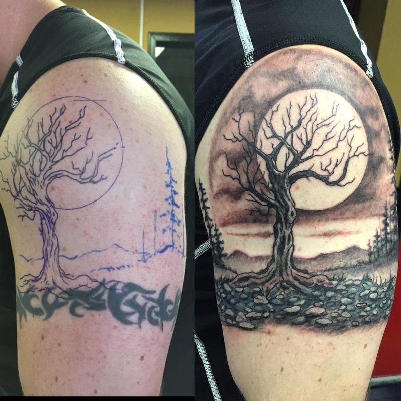 Free hand to cover up a tribal armband  Benjamincantaink  Facebook
