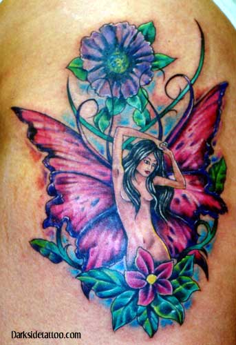 flower fairy tattoo ideasTikTok Search