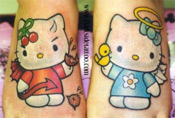 cupcake   on Twitter i wna get matching hello kitty tattoos with all  my friends lt httpstcoj3EJaJYs0t  X