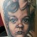 Tattoos - Black and Gray Portrait Tattoo - 91864