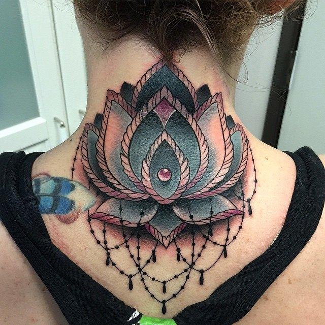 Lotus Flower tattoo  Sharp Art Studios