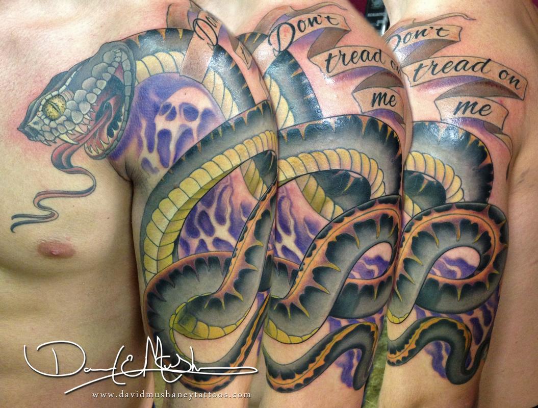 American Rebel Tattoo Official  Dont tread on me tattoo by Tiffani   Facebook