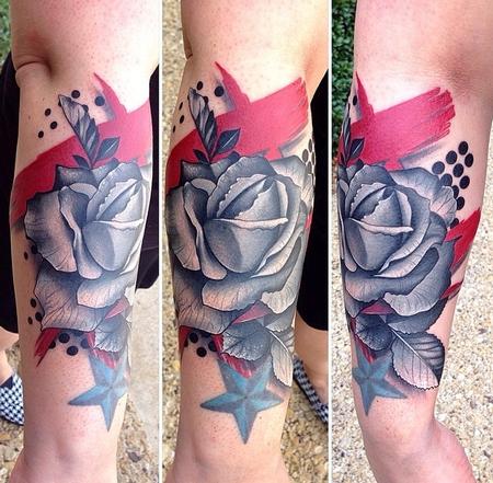 3 Cube Tattoo - Abstract rose tattoo Artist - Simranjit... | Facebook