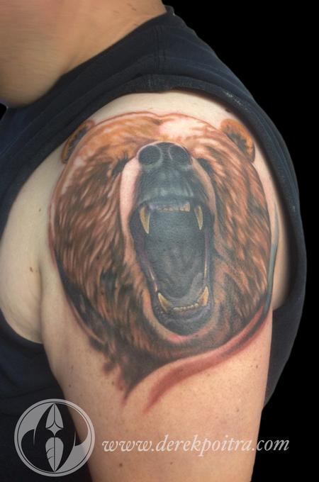 Viking bear tattoo on Craiyon